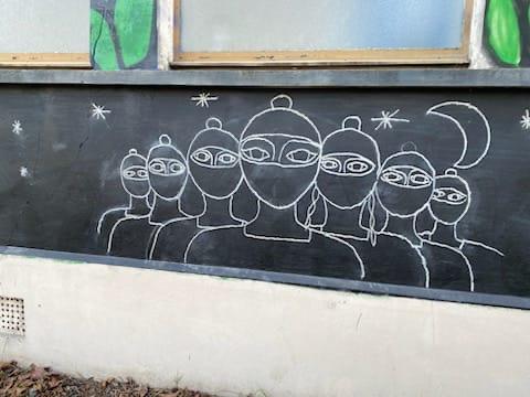 Lire la suite à propos de l’article Fresque Collective au Centre ressources hip hop